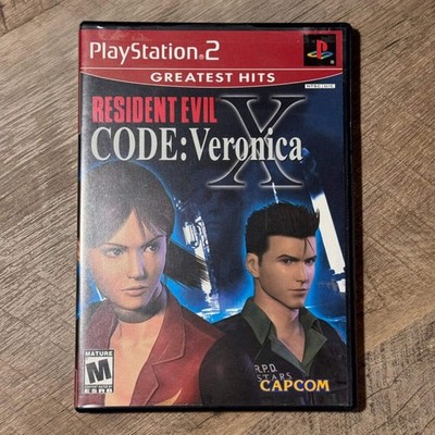Resident Evil Code: Veronica X (Sony Playstation 2, PS2)