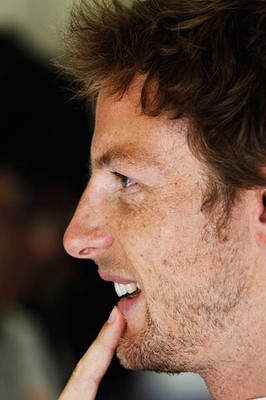 Jenson Button McLaren Mercedes before the Turkish F1 GP at Ista- 2010 Photo 8