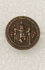 Veteran's Lapel Pin: GAR (Grand Army of the Republic) - button back, c.1900