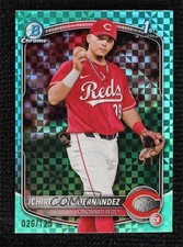 2025 Bowman Chrome Prospects Aqua X-Fractor 26/125 Ichiro Cano Hernandez 13c1