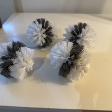 Four Pack Of Toilet Brush Replacement Heads With Screw On Base Mark Wu2