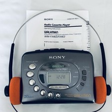 Sony Walkman WM-FX463 Cassette Player  AM/FM - New Drive Belt - Reconditioned