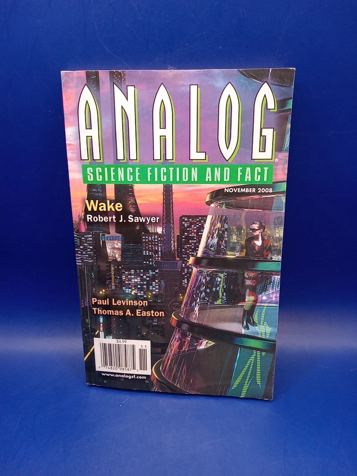 2008-2009 ANALOG 🌍 SCIENCE FICTION AND FACT 🪐 Magazines Lot (5) Paperback - Image 3 of 4