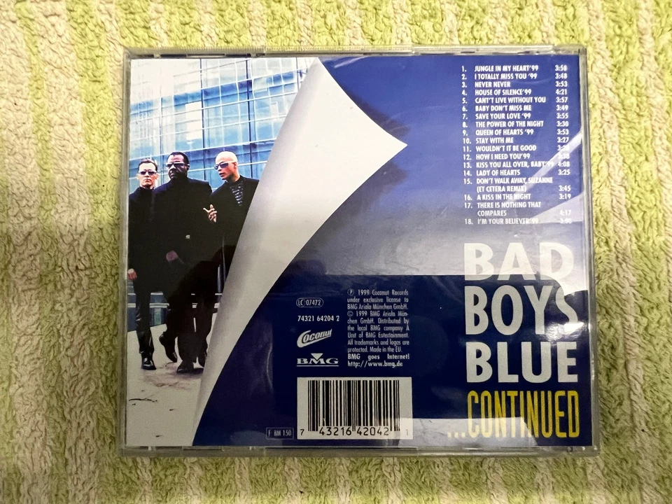 Bad Boys Blue – ...Continued / BMG RECORDS CD 1999 - Bild 2 von 3