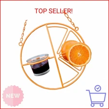 Heath Outdoor Products CF-133 Clementine Oriole Feeder , orange