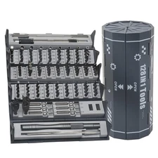 New 128 in 1 Magnetic Screwdriver Set, DIY Ratchet Screwdriver Set, Precision...