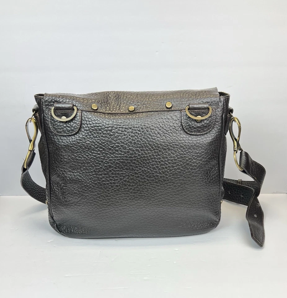 Bolso Bandolera Pulicati Bolsos de Cuero Marrón Hecho en Italia Foto 2 de 4