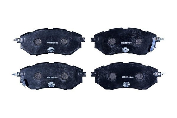 Hella BremsbeläGe Bremsbelagsatz BremsklöTze Vorne 8DB 355 012-031-image