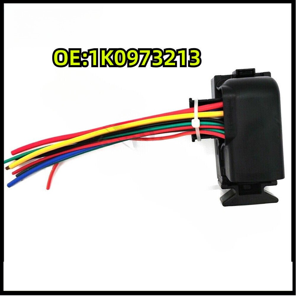 7 Speed OEM 1K0973213 Connector Plug With Pigtail For Audi VW