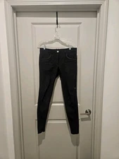 Equiline Full Seat Breeches IT 46 G-ZONE Black Women's Horse Riding Pants
