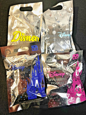 Walt Disney World Disney Parks Hidden Mickey Mystery Pouch SEALED - You Pick!
