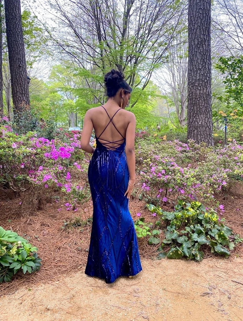 prom dresses xs Strapless A-line Tiered Ruffled Gown by Juliet JT2452K Ice Blue / XS