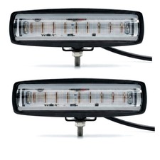 Spotlight Red Forklift Warning Limit Light, 9 LED Bulbs 12-80V Work Light