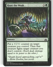 Hunt the Weak - Rivals of Ixalan - MTG - Common - #133 - NM