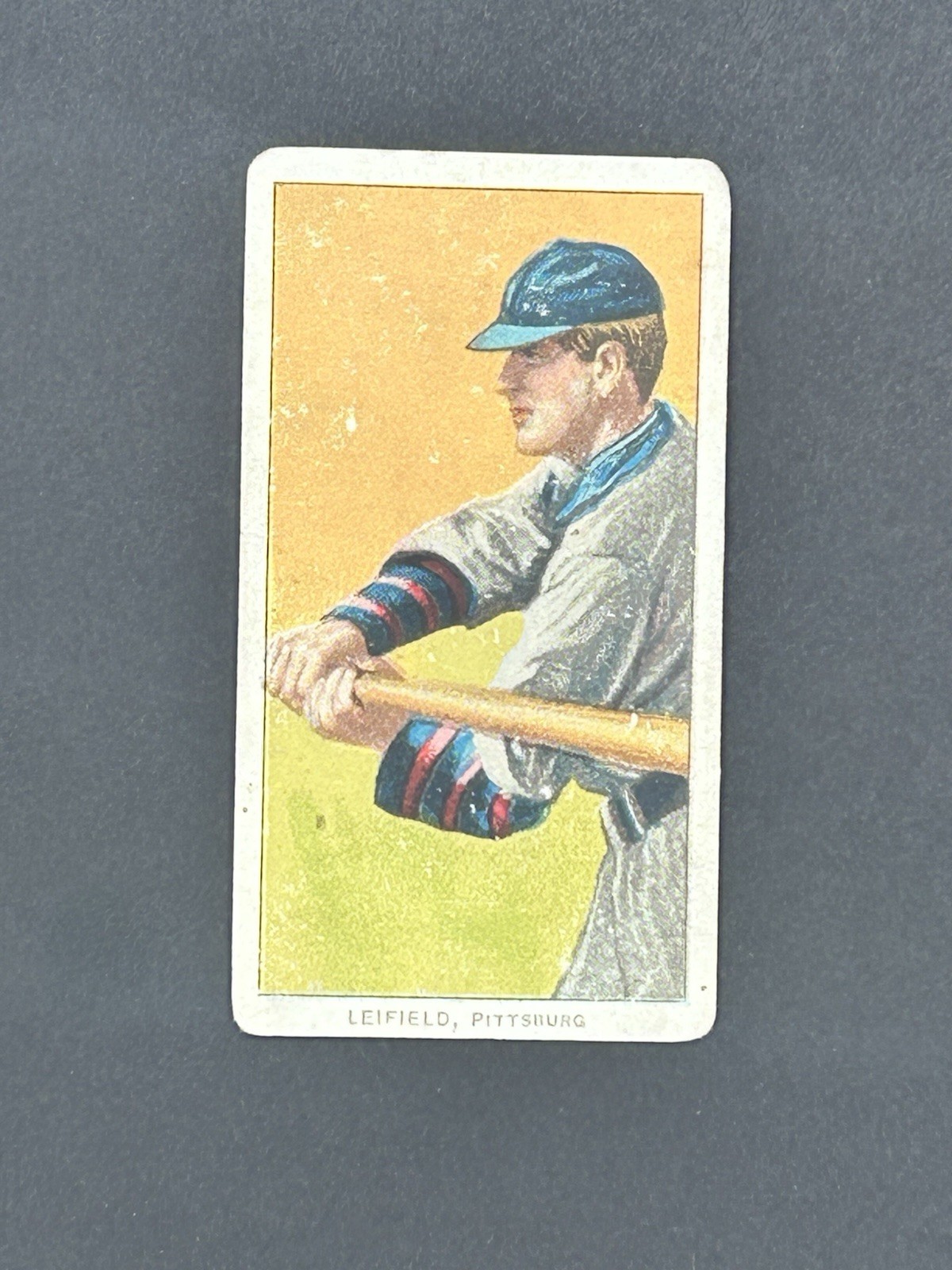 1909-11 T206 - Lefty Leifield Back (RC) Sweet Caporal Back