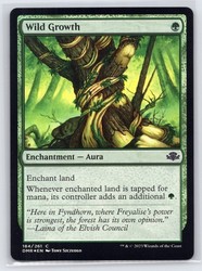 Wild Growth Foil - #184 - Dominaria Remastered - Common
