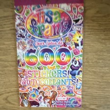 Lisa Frank Over 600 Stickers 5 Kids Craft Sticker Sheets Pack MPN 279787