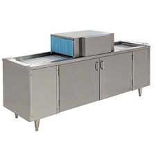 Champion CG6 Low Temp 72" Conveyor Glass Washer 2, 000 Glasses/Hour