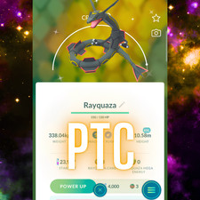 Pokémon Brillante Rayquaza XXL | Mini PTC | Go ✨
