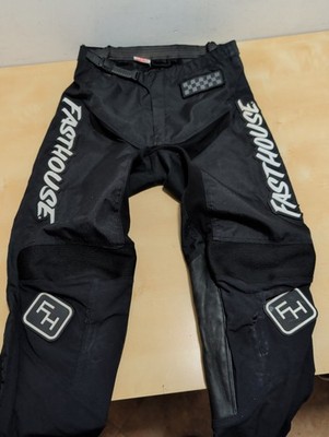 FastHouse Men s Carbon Pants Black Size 32 Durable Motosport Pants *READ*