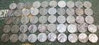 50 U.S. 1943 Steel Wheat Cent Circulated Pennies