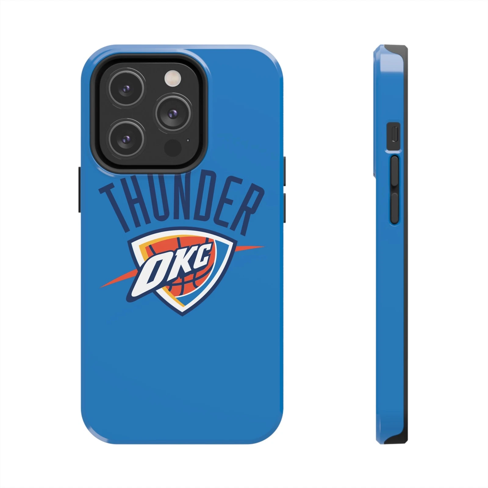OKC Thunder Tough Phone Case, NBA Finals Playoffs, iPhone Samsung - Basketball