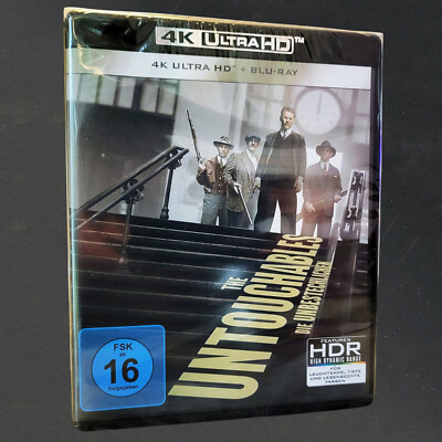 The Untouchables - Die Unbestechlichen - 4K Ultra HD + Blu Ray - NEU + OVP