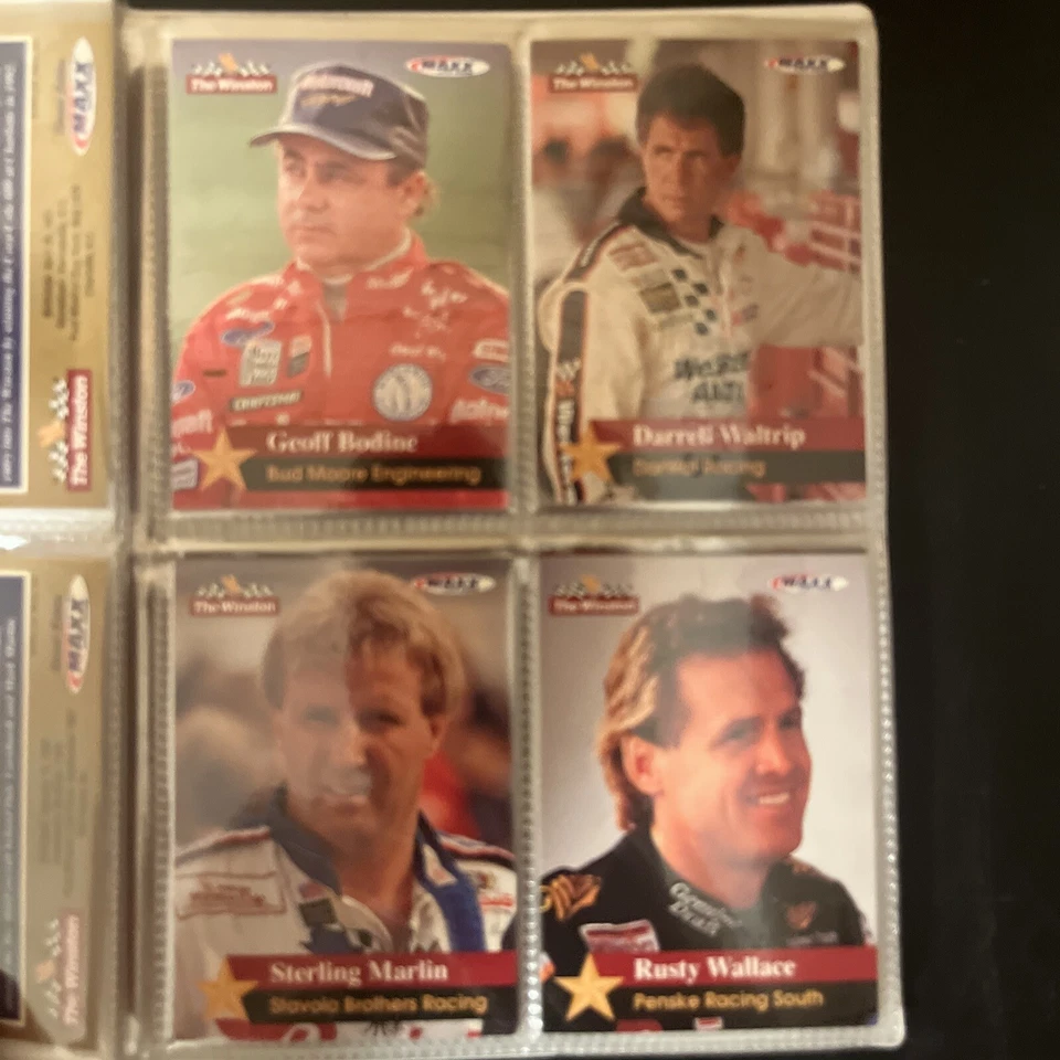 Super Rare Excellent Condition Winston Maxxx Race Cards 1-51 - Image 3 of 4