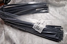 DSG-CANUSA Heat Shrink Tubing (3/8" diameter, 48" long)  BLACK - Bag of 25 pcs