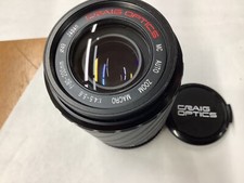 Craig Optics Macro Camera Lens f 80-200mm 1:3.9 Zoom Clean MD Mount