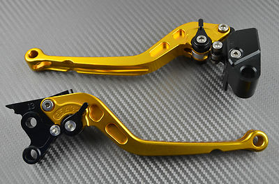 Long Brake Lever Clutch Lever Gold CNC BENELLI TNT TITANIUM All Versions