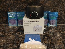 wax warmer hair removal waxing kit