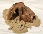 Star Wars Vintage Dagobah Swamp Playset Base with Levers Parts Kenner 1981