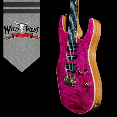 Suhr Custom Modern HSH Flame Maple Top Rosewood Board