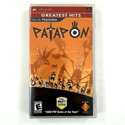 Patapon PSP (Sony PSP, Greatest Hits, 2008) New/Sealed