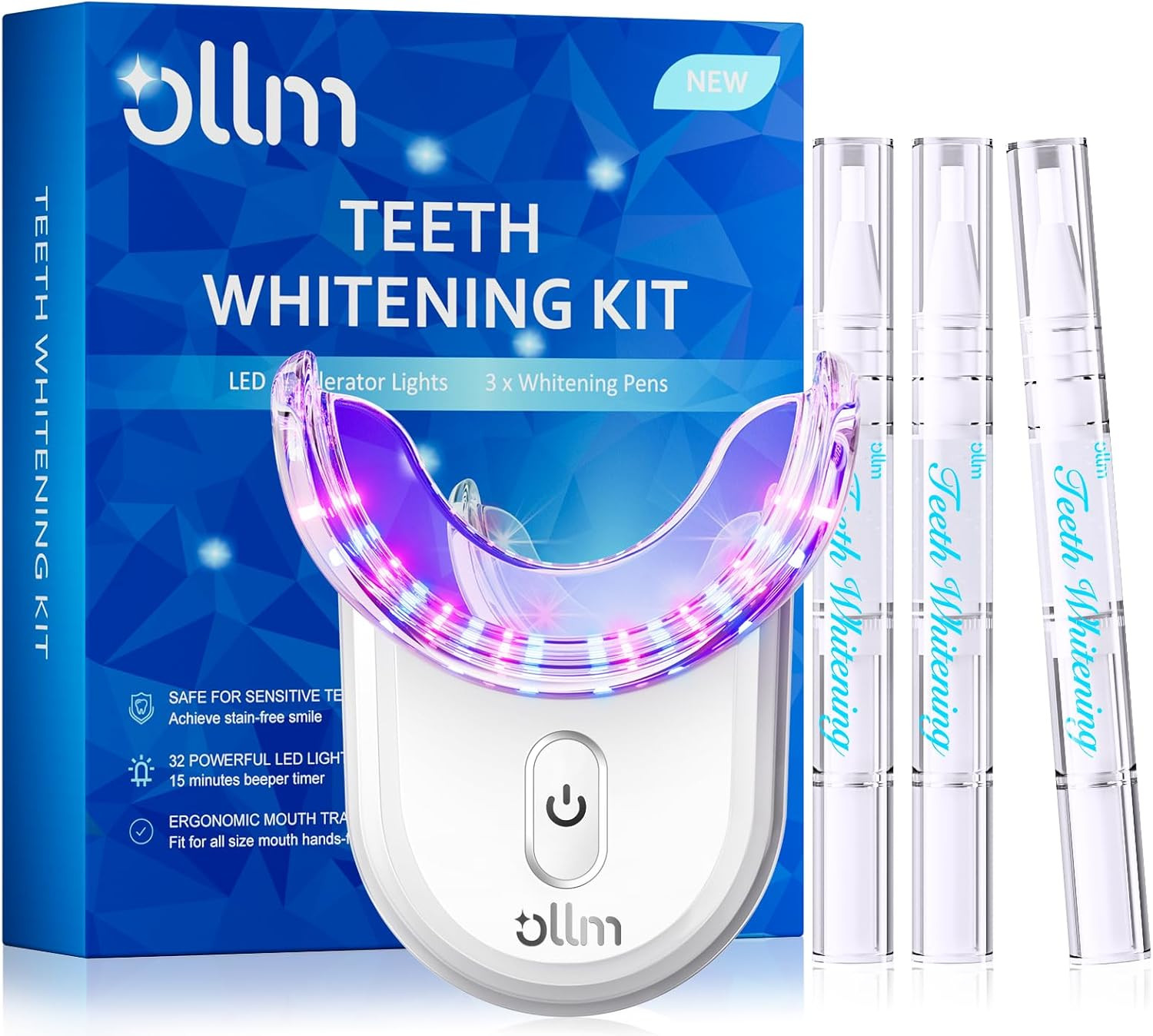 Teeth Whitening Kit for Sensitive Tooth: Professional Whitening Gel Pens Dental 