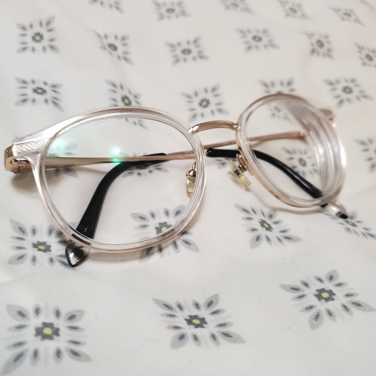 Original Penguin The Justin Clear Gold Eyeglasses Optical  display picture 3