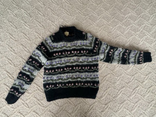 Vintage 1990s Wool and Mohair Small Sweater