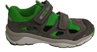 SUPERFIT Schuhe SandalettenTrekking Sandale grau grün echt Leder NEU Sonderpreis - Bild 1 von 4