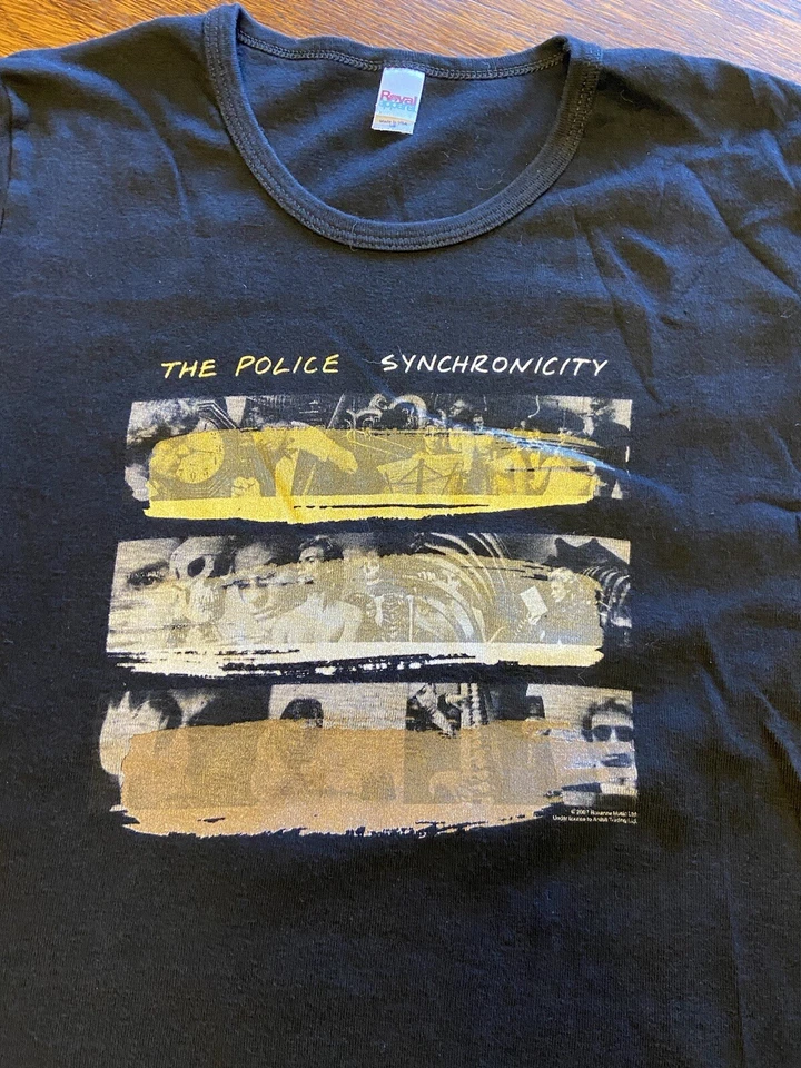 The Police Synchronicity Ladies Shirt Fits Like Sz XS - Image 2 of 4