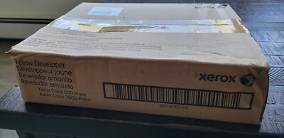 SEALED XEROX Color Press 800/1000 Yellow Developer - 005R00745 Original