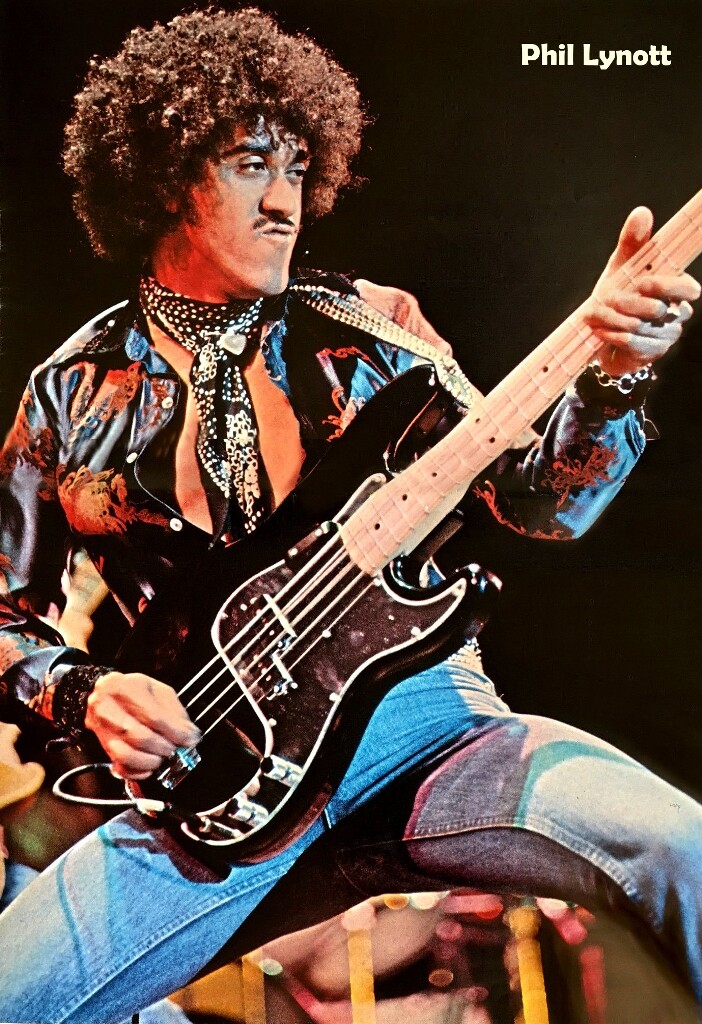 PHIL LYNOTT poster / Thin Lizzy / 18 x 13 inch | eBay