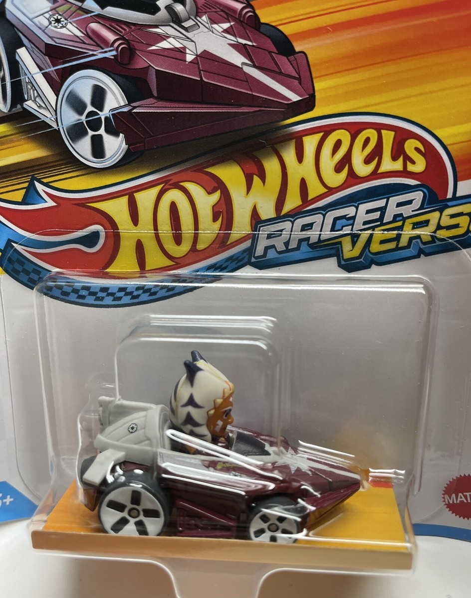 RRR カードダス アニコレ NEW Hot Wheels Racer Verse AHSOKA Star Wars Racing Car Diecast