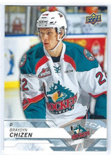 2018-19 Upper Deck CHL #114 Braydyn Chizen