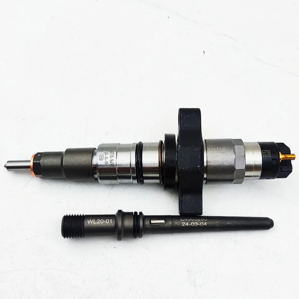 New 6PCS Fuel Injectors 5263318 Fit 2003-2004 Dodge Ram 2500 3500 Cummins 5.9L - Image 3 of 4