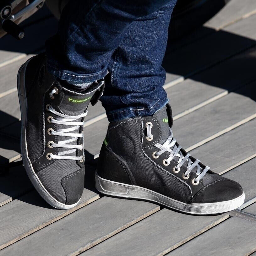 Stylmartin Sunset Evo Anthracite Grey Motorcycle Shoes Boots Sneakers 9.5 42 New Stylmartin Sunset Evo Anthracite Grey Motorcycle Shoes  main image 2