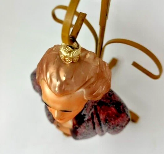 Christopher Radko Adorno de Vidrio Alexander Hamilton Patriots Serie 1998 EE. UU. XMas Foto 3 de 4