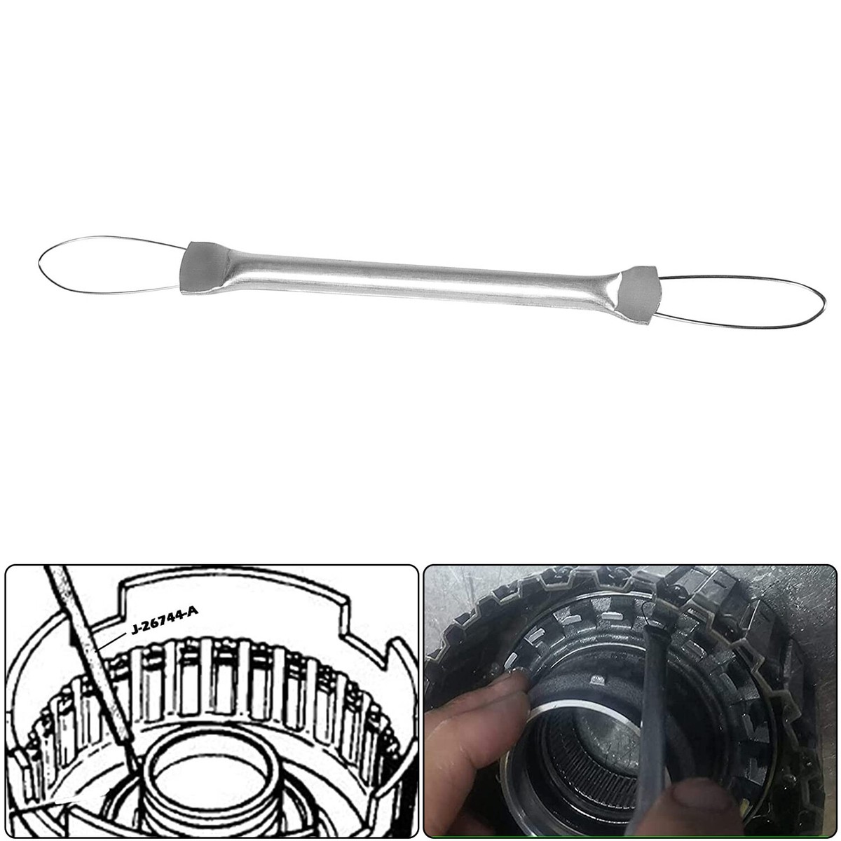 Universal Lip Seal Installer Tool – Transmission Seal Driver, Fits Atec T-0015 & Kent-Moore, 1-Year Warranty