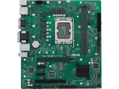 ASUS PRO H610M-CT LGA 1700 Intel H610 SATA 6Gb/s Micro ATX Intel Motherboard