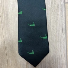 Vintage Murray’s Toggery Shop Nantucket Island Necktie Hunter & Kelly Green